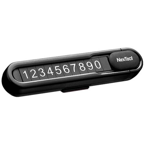 Xiaomi Парковочная карта многофункциональная Xiaomi NexTool Multifunctional Parking Plate NE20140 (черная)