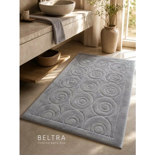 фото Коврик natali's carpet, для ванной и туалета нескользящая основа большой 100х150 см турция natali's carpets