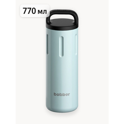 фото Термос кружка с ручкой для чая и кофе 0.77 л bottle/подарочный bobber