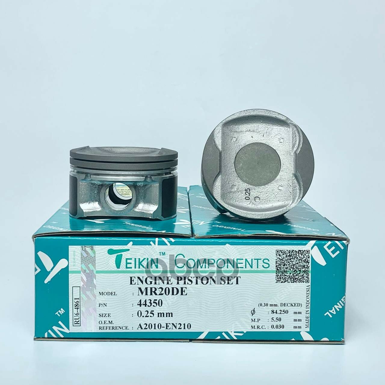 Поршень без колец ( цена за 1 шт) Nissan MR20DE d84.0+0.25 TEIKIN арт. 44350025