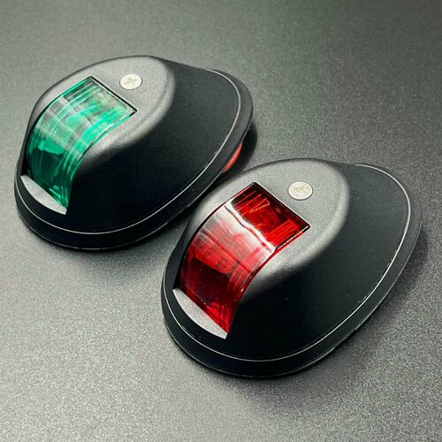 Изображение товара Огни ходовые (комплект) (91.5x59x33мм) чёрный (Производитель Sunfine)