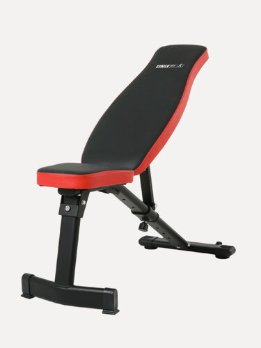 Изображение товара Скамья силовая универсальная UNIX Fit 130 трансформер, складная, для дома, нагрузка на скамью до 250 кг UNIXFIT