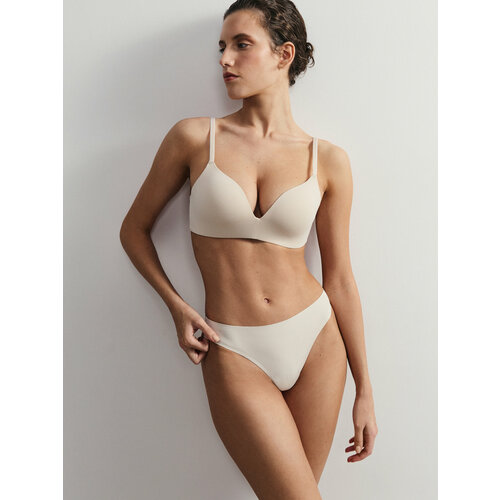 фото Бюстгальтер zarina, размер 75c, бежевый