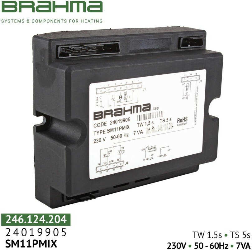 Блок управления горением Brahma SM11PMIX 24019905