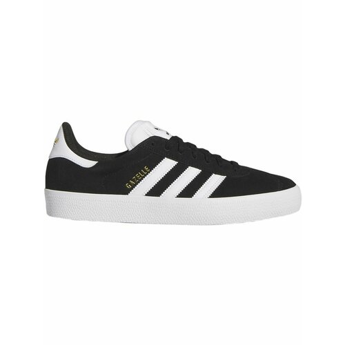 фото Кеды adidas gazelle adv, полнота f (eu)/ на среднюю стопу, размер 9,5 uk, черный