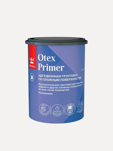 Изображение товара Грунтовка по сложным поверхностям Tikkurila Otex Primer А 0,9 л
