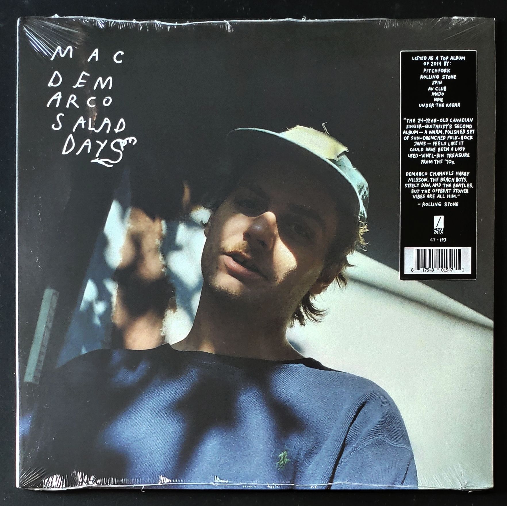Виниловая пластинка Mac DeMarco - Salad Days (LP, 2020, Captured Tracks)