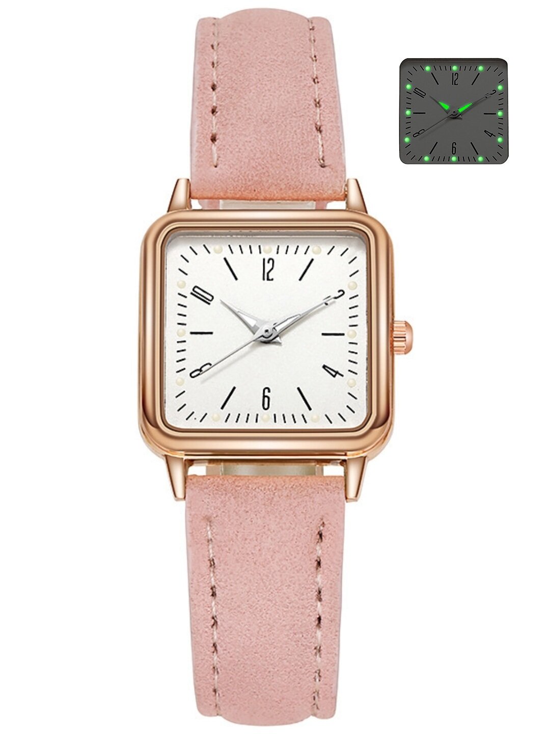 Наручные часы Классика, розовый — фото 1