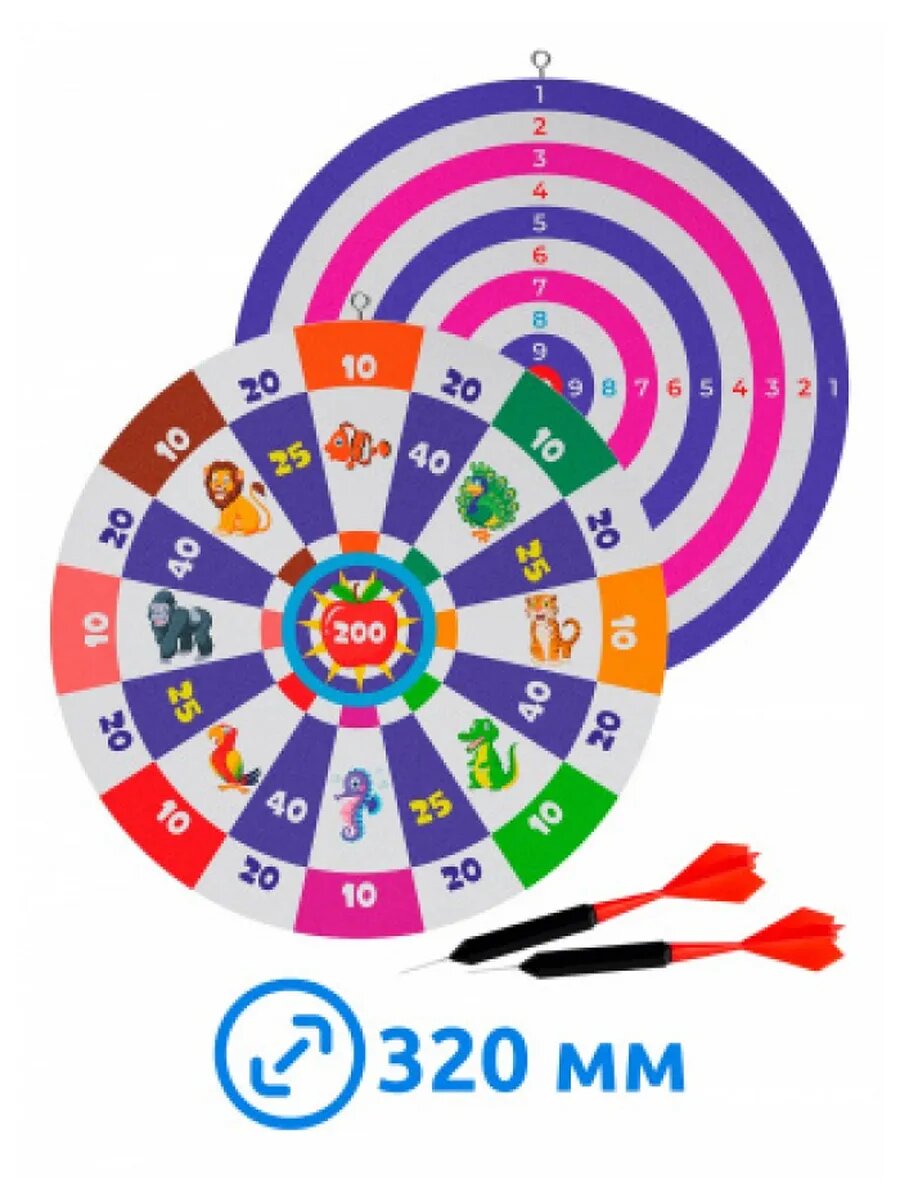 Дартс круглый d320мм