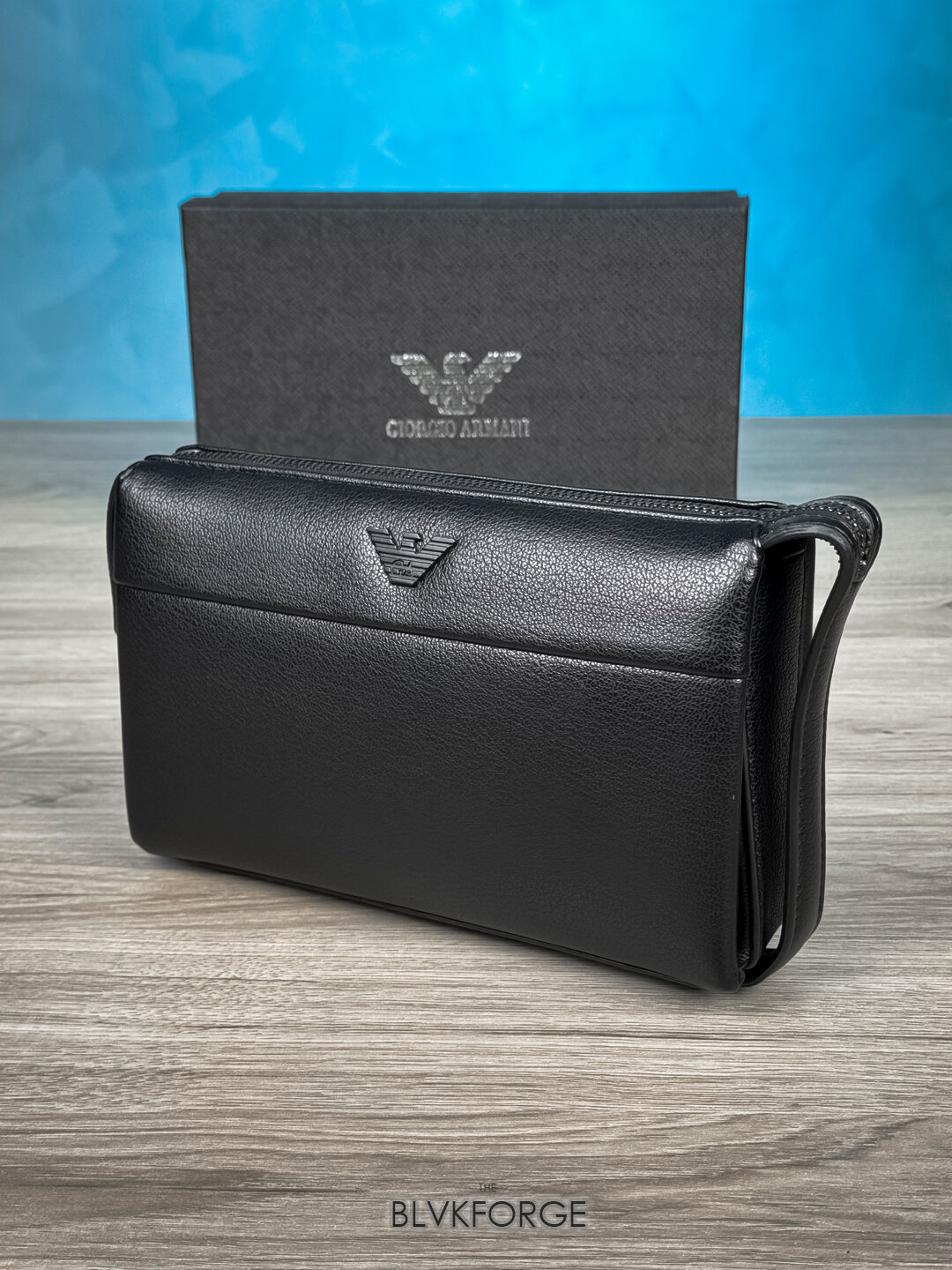 Сумка барсетка , фактура матовая, Шоколадный — фото 1