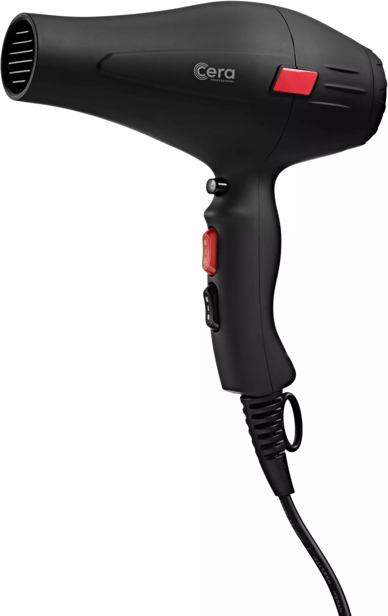 Фен CERA Pro Dryer Ion 2000, профессиональный, 2 скорости, 3 температуры.