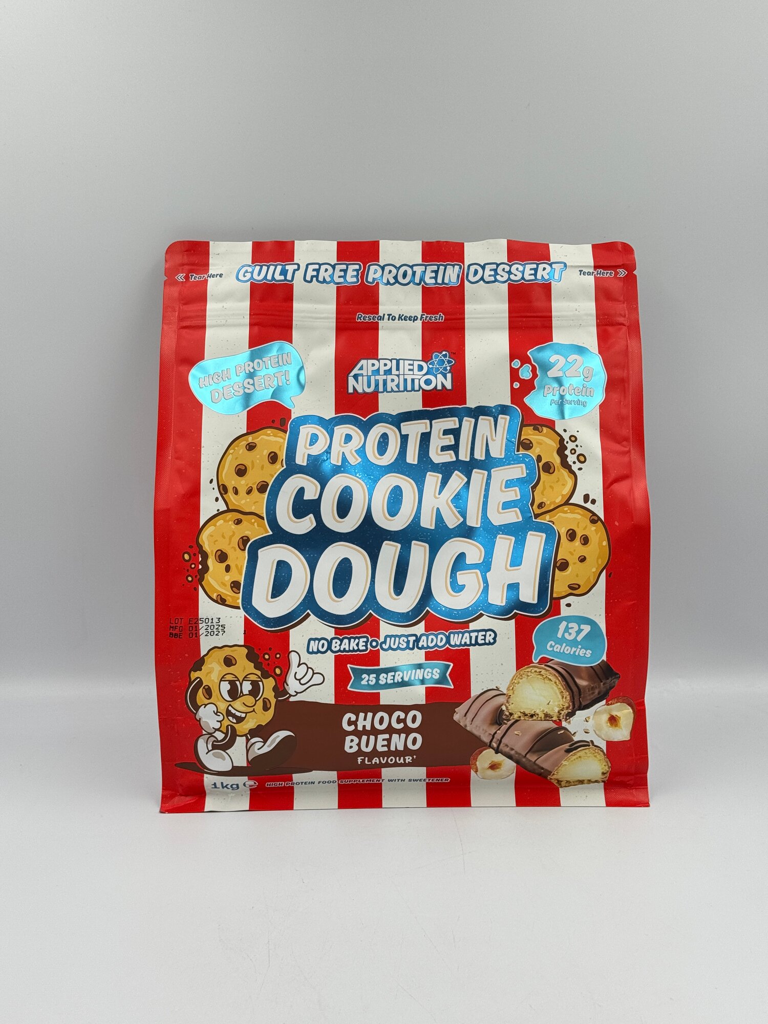 Applied Nutrition Protein Cookie Dough вкус choco bueno 1 kg , АП Протеин соокие доугх