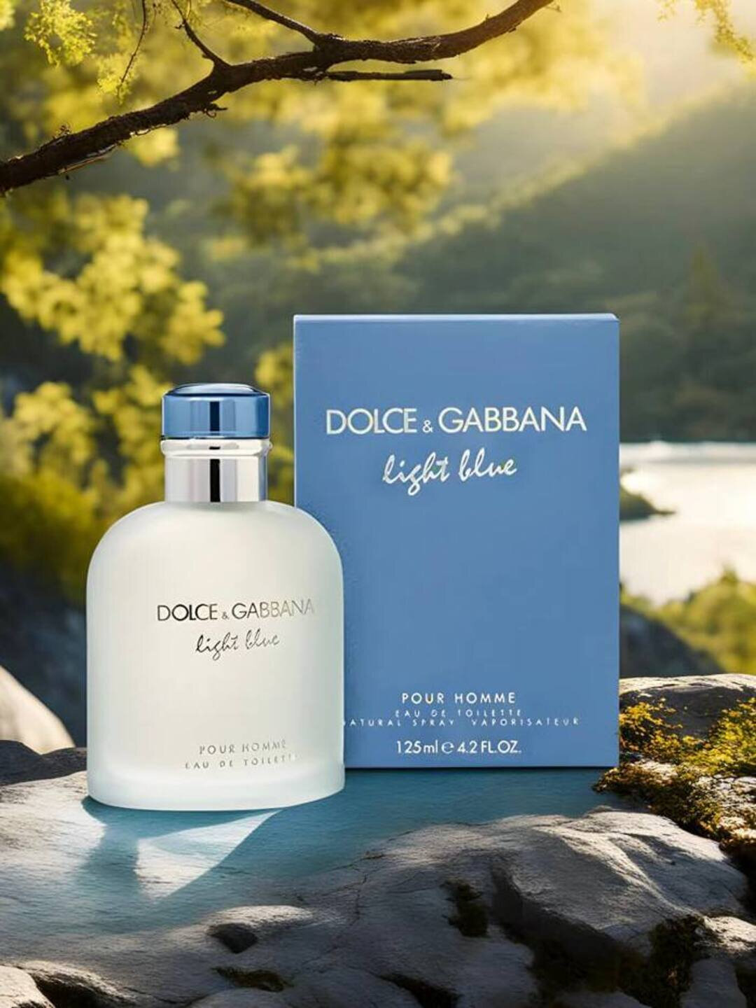 Парфюмированная вода для мужчин Dolce & Gabbana Light Blue pour Homme, 100 мл, Италия