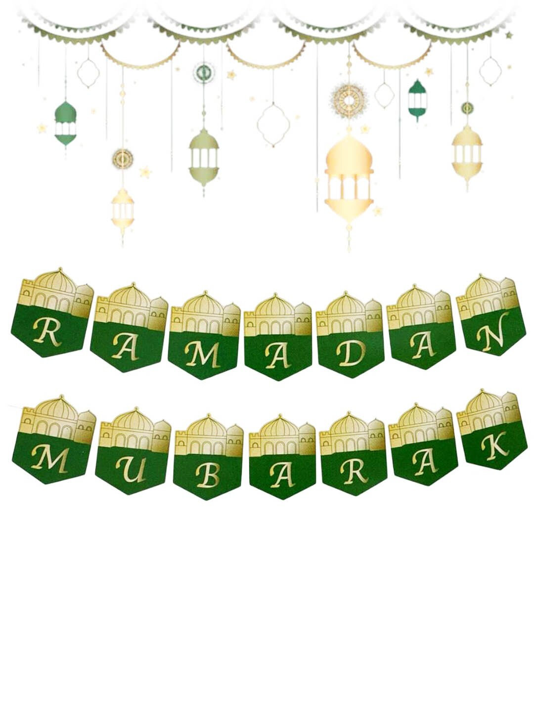 Украшение для Рамадана и Курбан Байрама, гирлянда Рамадан Мубарак