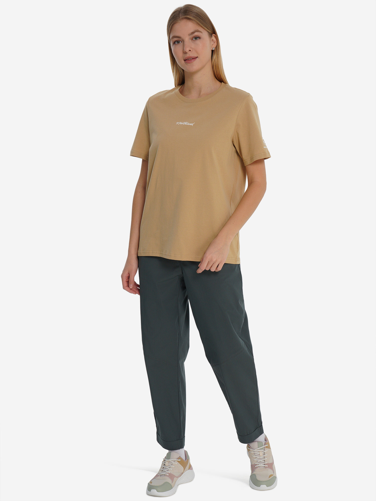 Футболка спортивная Northland, размер 50-52, кофейный — фото 1