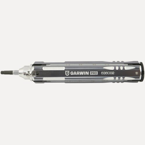 Изображение товара GARWIN PRO 636082 Отвертка для точной механики с двусторонними жалами, 12 в 1