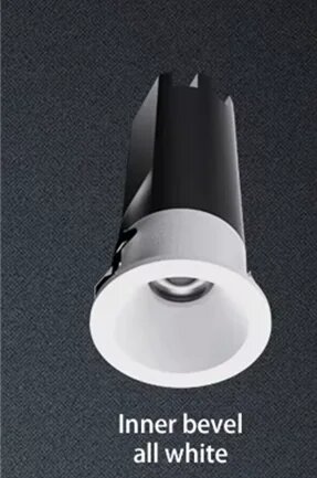 Потолочный светильник COB 3W, все белый, Warm white 3000K