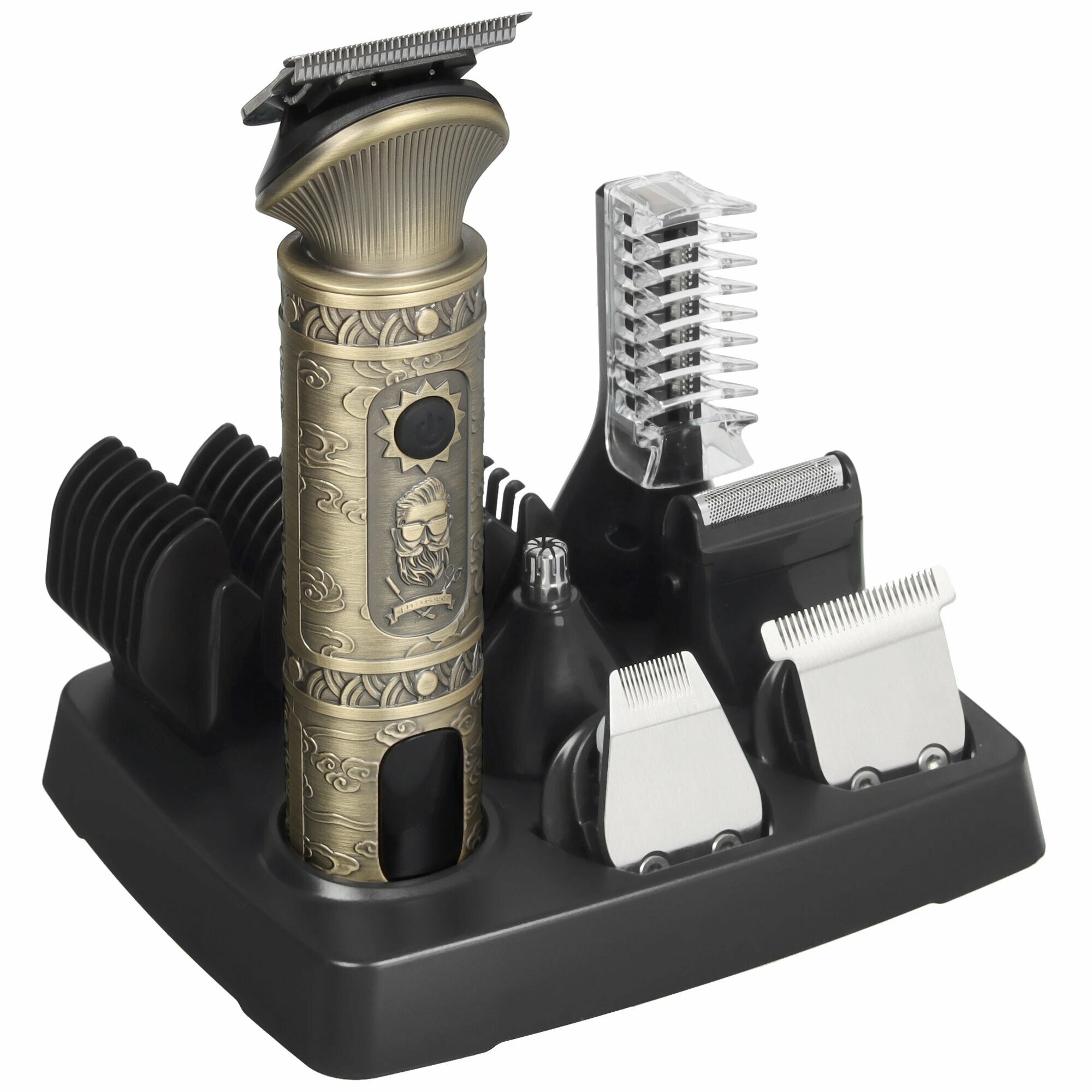 Триммер Aceline MG-5618, золотистый/черный, для стрижки волос, аккумуляторный