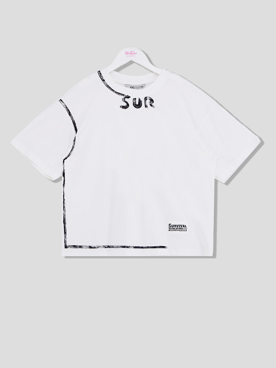 Футболка Deloras, Белый, 140 — фото 1