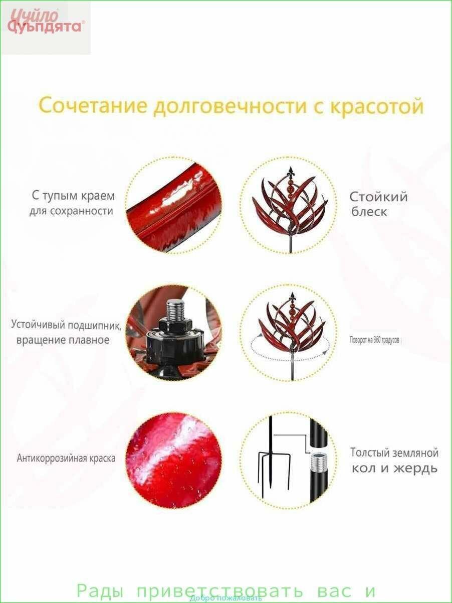 Флюгер, красный, Флюгеры, Металл, Садовый декор — фото 1