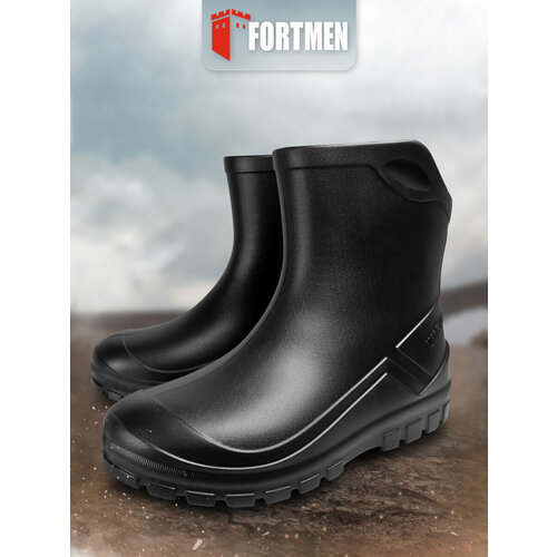 фото Сапоги fortmen, полнота 8 (ru)/ на широкую стопу, размер 46, черный