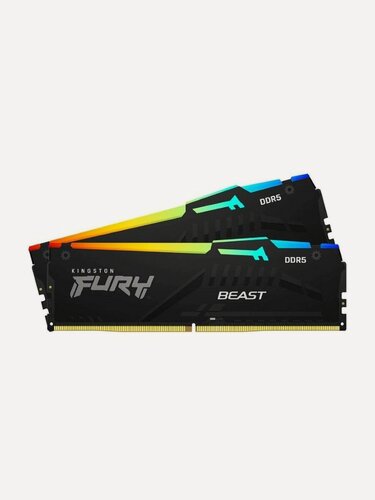 Изображение товара Оперативная память Kingston FURY KF552C40BBAK2-16 16ГБ, DDR5, UDIMM, 5200 МГц, CL40