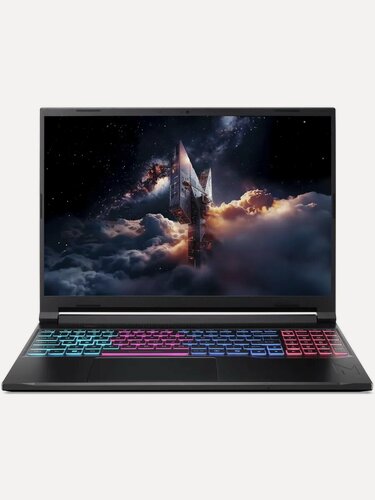 Изображение товара Игровой ноутбук Acer Nitro V16, RTX5060, Ryzen 5-240, 16ГБ, SSD 512ГБ, Win11 + Office