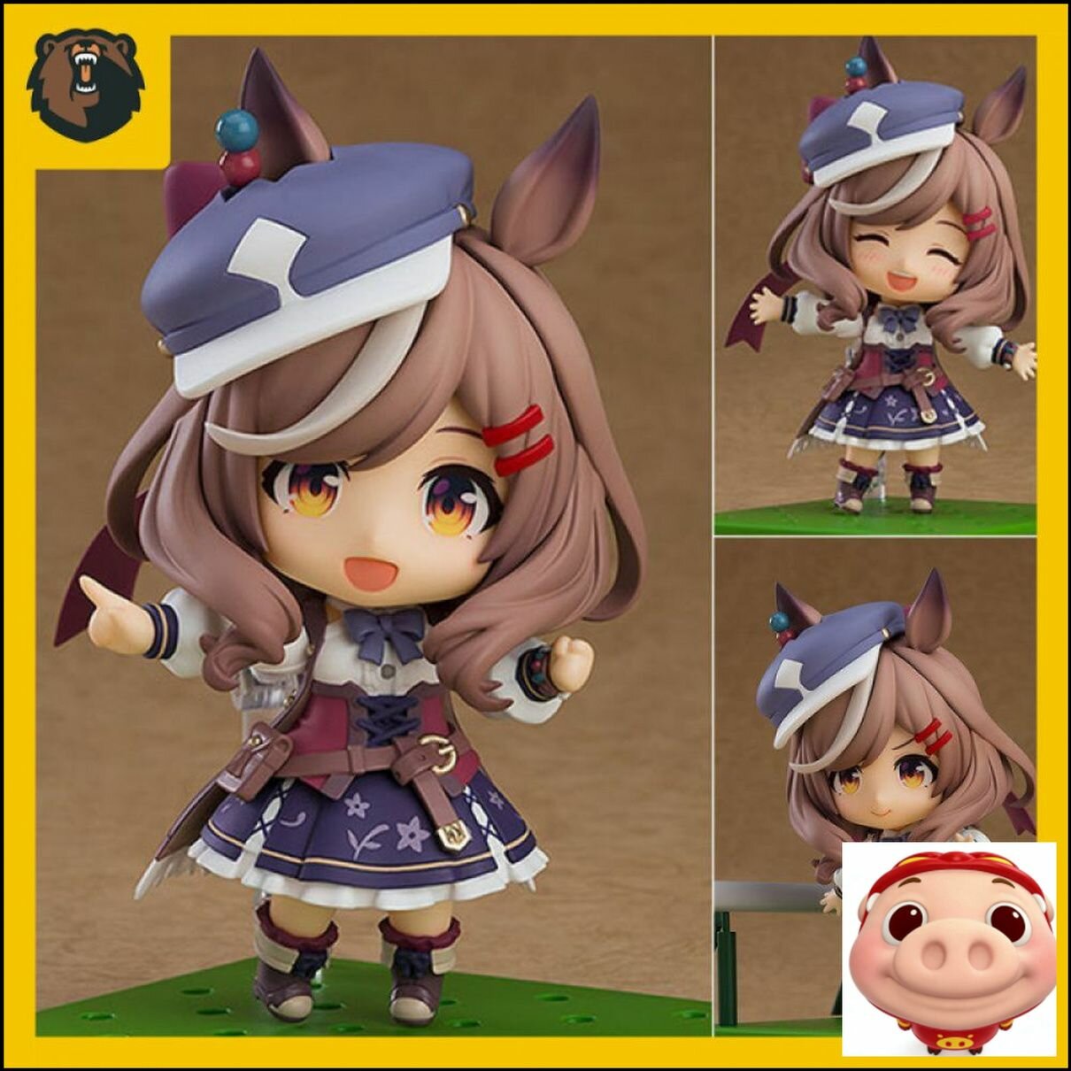 Фигурка Умамусуме: Красотка Дерби Матиканетаннхаузер / Umamusume: Pretty Derby Matikanetannhauser Подарки для болельщиков (10 см) 2412