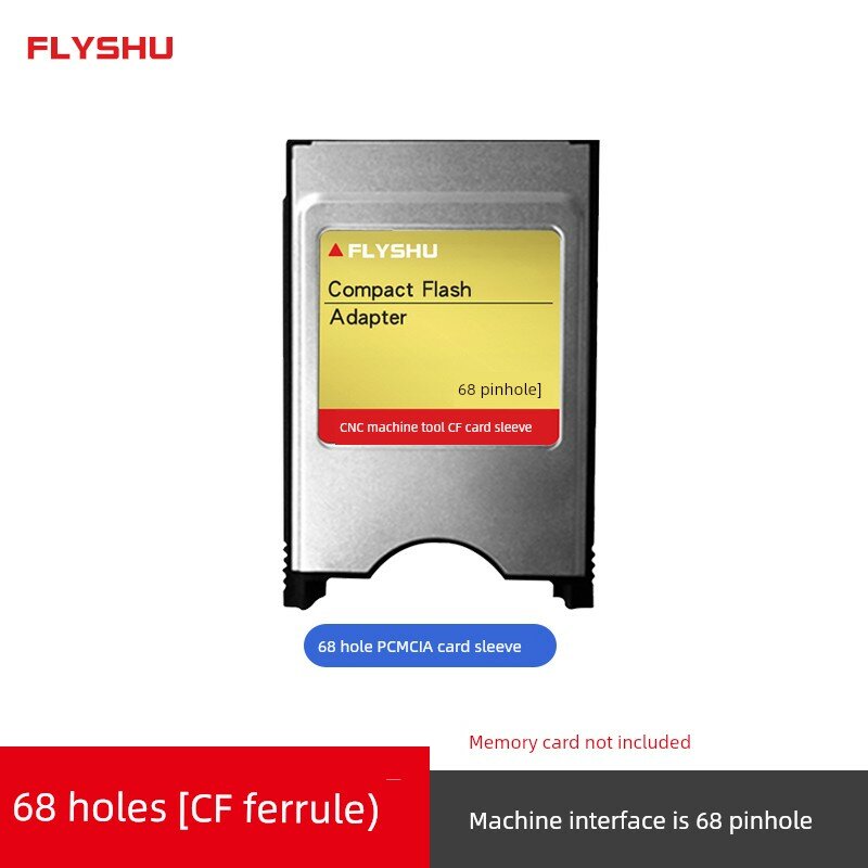 Чехол для карты CF 68-отверстий для ЧПУ-станков, совместимость с системами Fanuc, Siemens, карта не включена