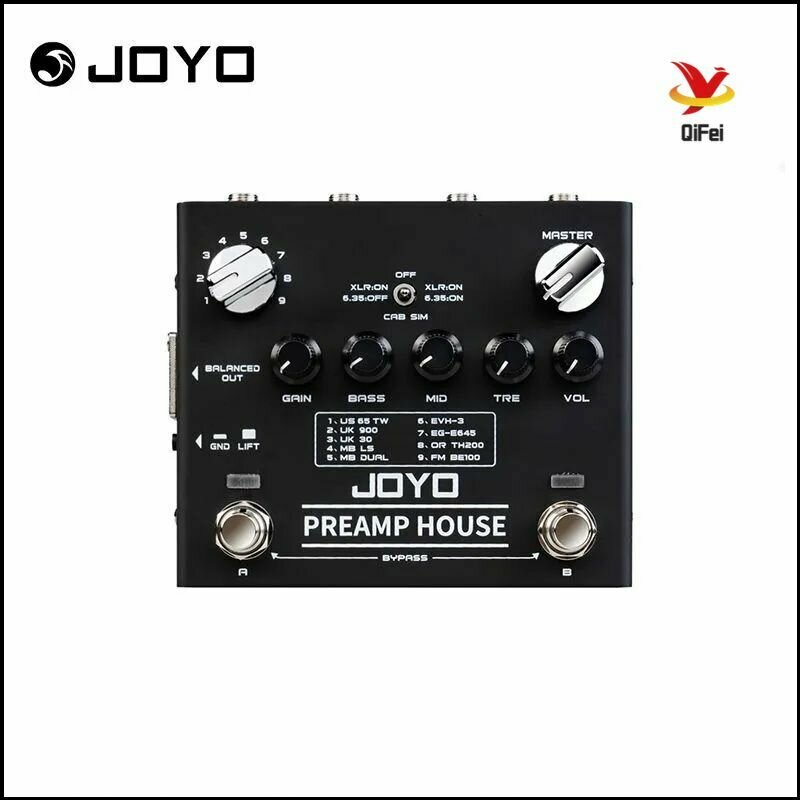 Педаль эффектов JOYO, качественный гитарный