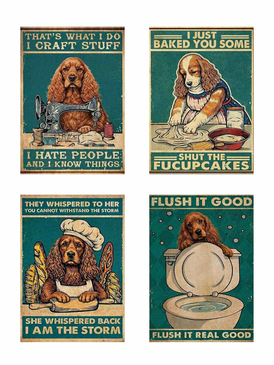 Английский кокер-спаниель, Flush It Good, It Real Good, 4 Пл