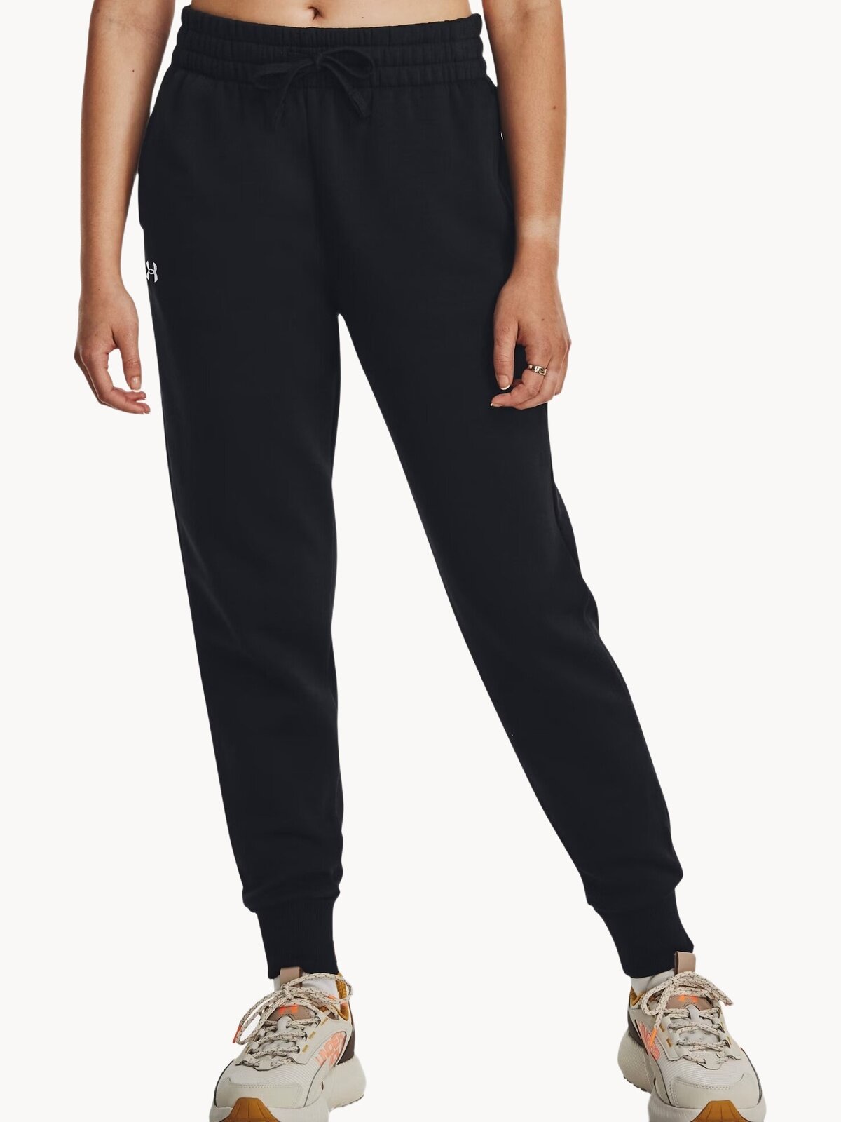 Брюки спортивные Under Armour Rival, размер XS, черный