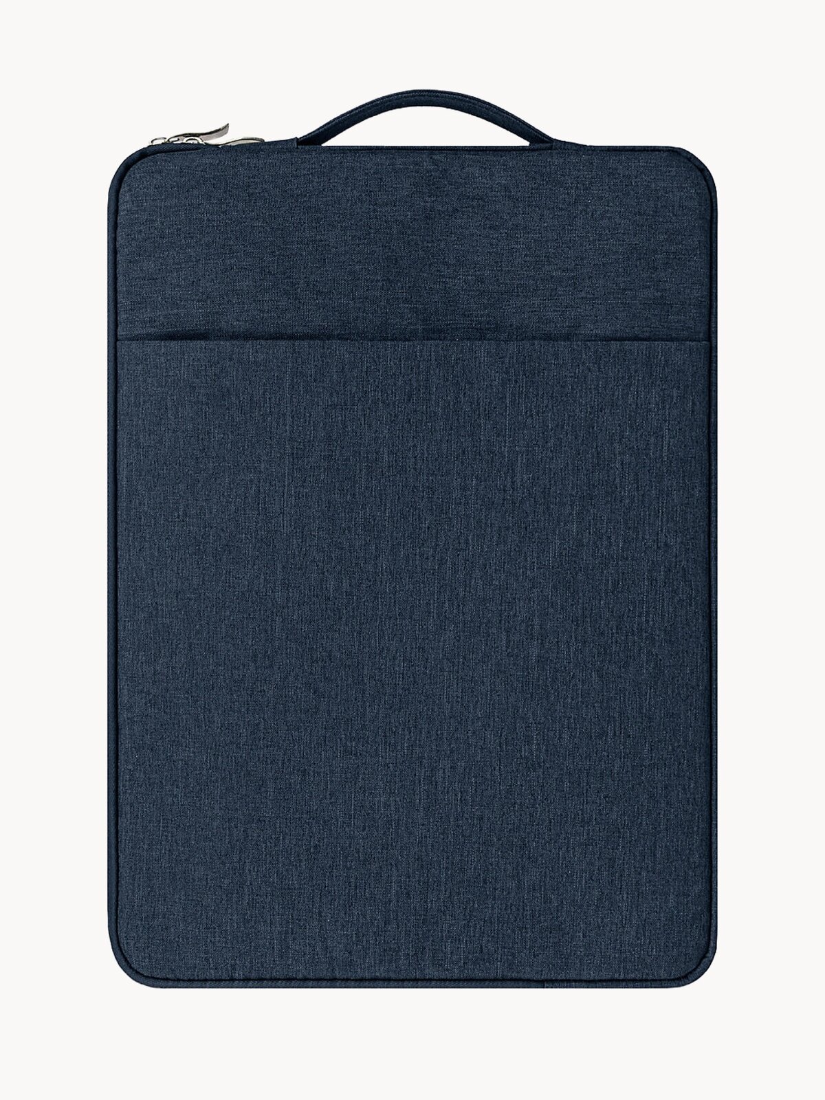 Чехол для ноутбука 15,6" - 16" с ручкой и дополнительным отделением для аксессуаров, темно-синий