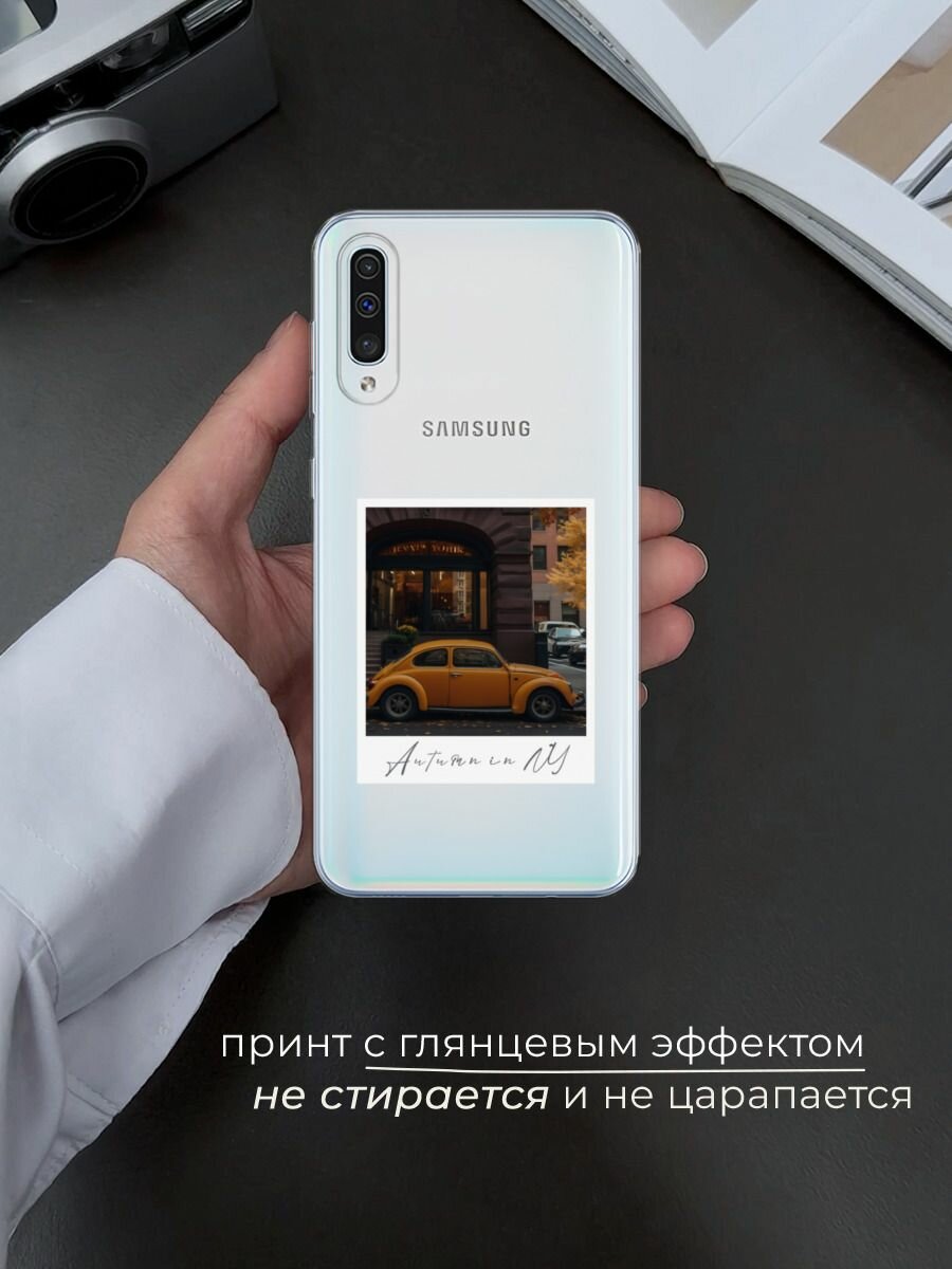 Чехол на Samsung Galaxy A50/A30s / Самсунг Галакси A50/A30s с принтом Осенний палароид — фото 1
