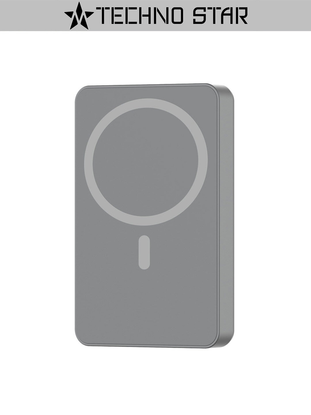 Алюминиевый внешний аккумулятор MagSafe Powerology, 10000 мАч, PD 20W, Компактный