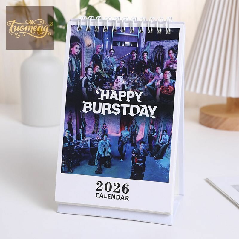 StrayKids Календарь 2026 г, Настольный, 10 x 21 см