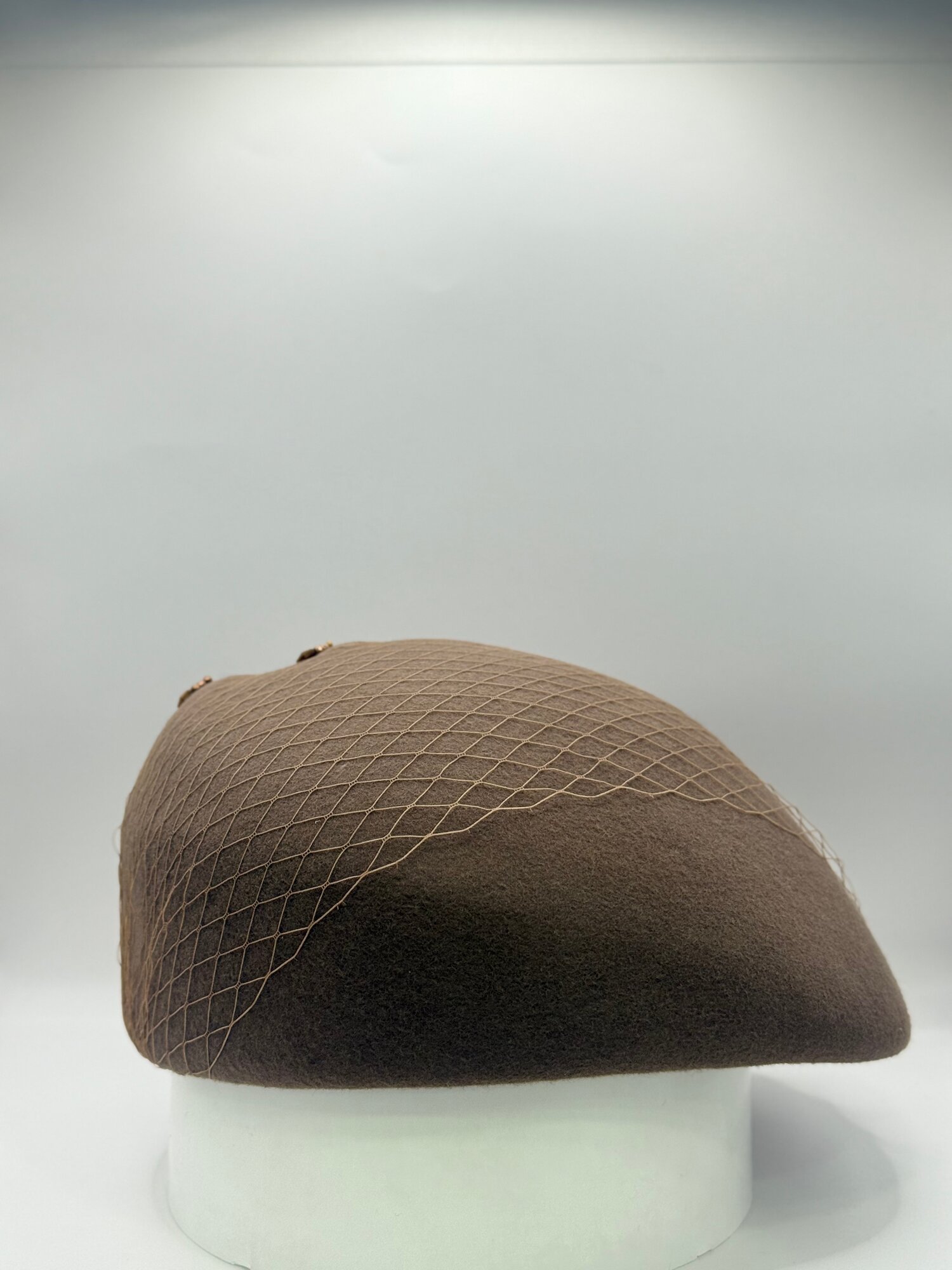 Кепка  кепка для девочек и женщин, размер 58 ( универсальный ), коричневый — фото 1