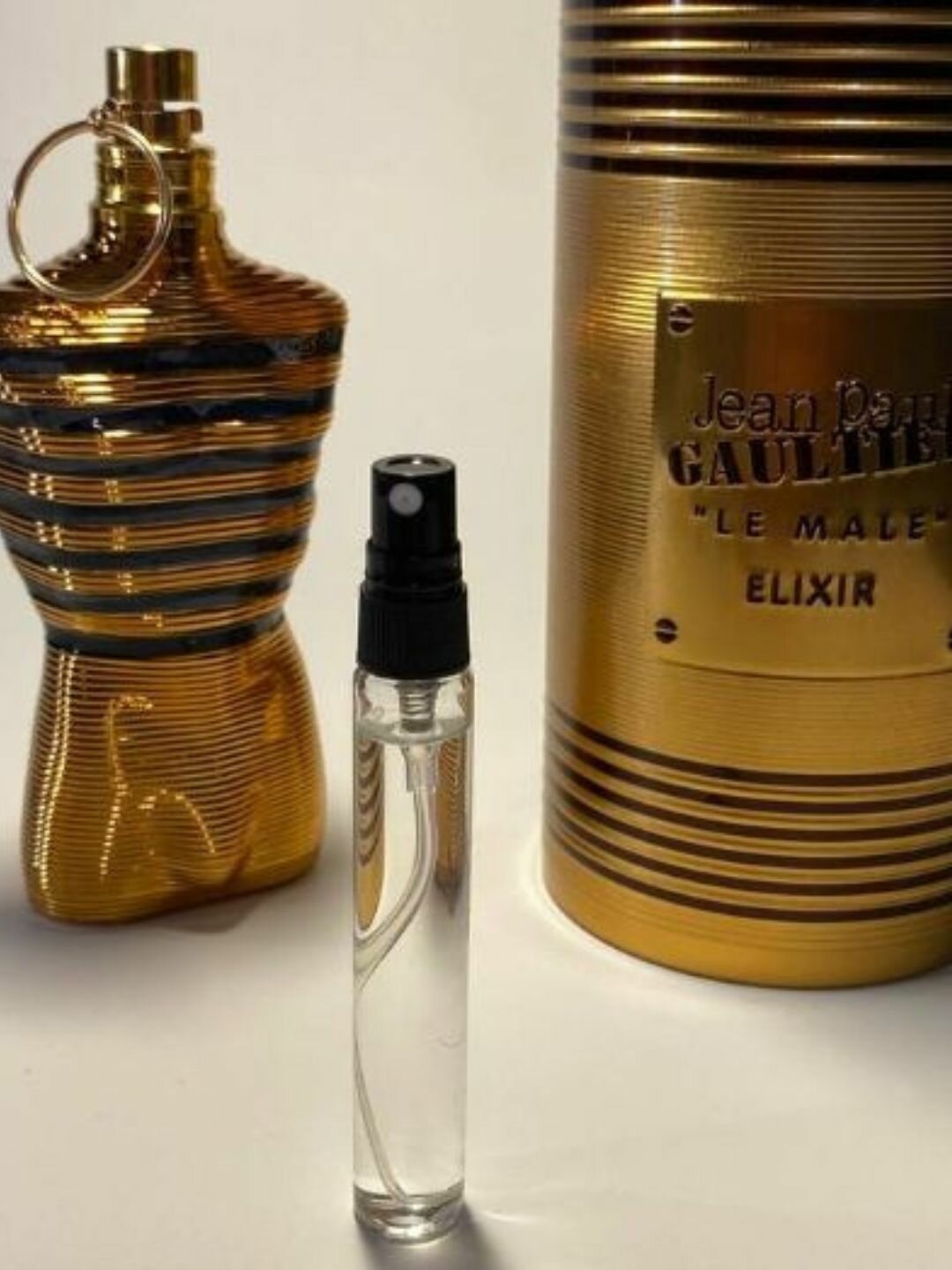 Le Male Elixir Jean Paul Gaultier, мужские духи летние и осенние распив духи3мл