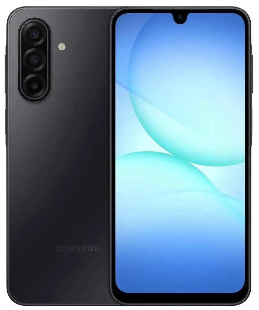 Samsung Смартфон Samsung Galaxy A17, 8GB/256GB Black, Super AMOLED, чёрный