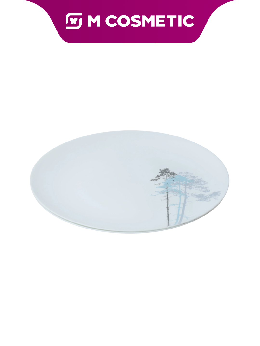 DINOVA SAINA Тарелка круглая, Blue, диаметр 15см, с красивым принтом