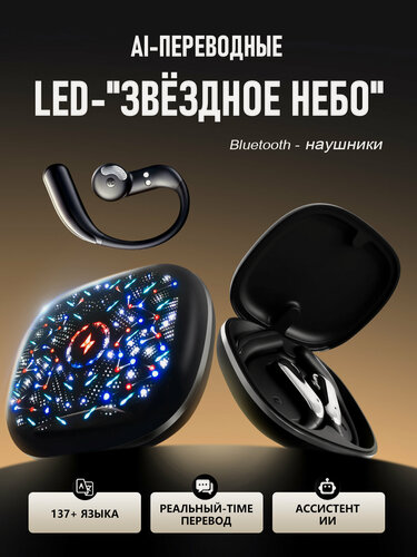 Изображение товара Наушники с переводчиком беспроводной, синхронный переводчик, CH8