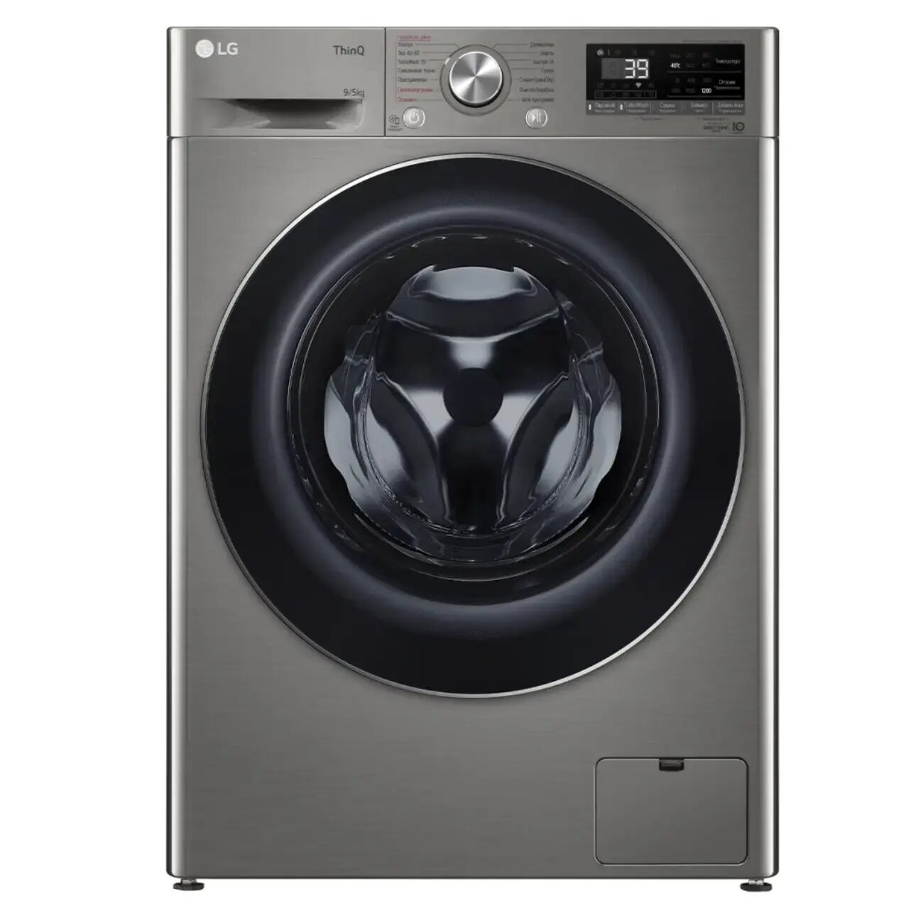 Стиральная машина с сушкой LG F2V7FR2P, Важные особенности: Технология AddWash, Вес: 63 кг, Высота: 75 см - 85 см