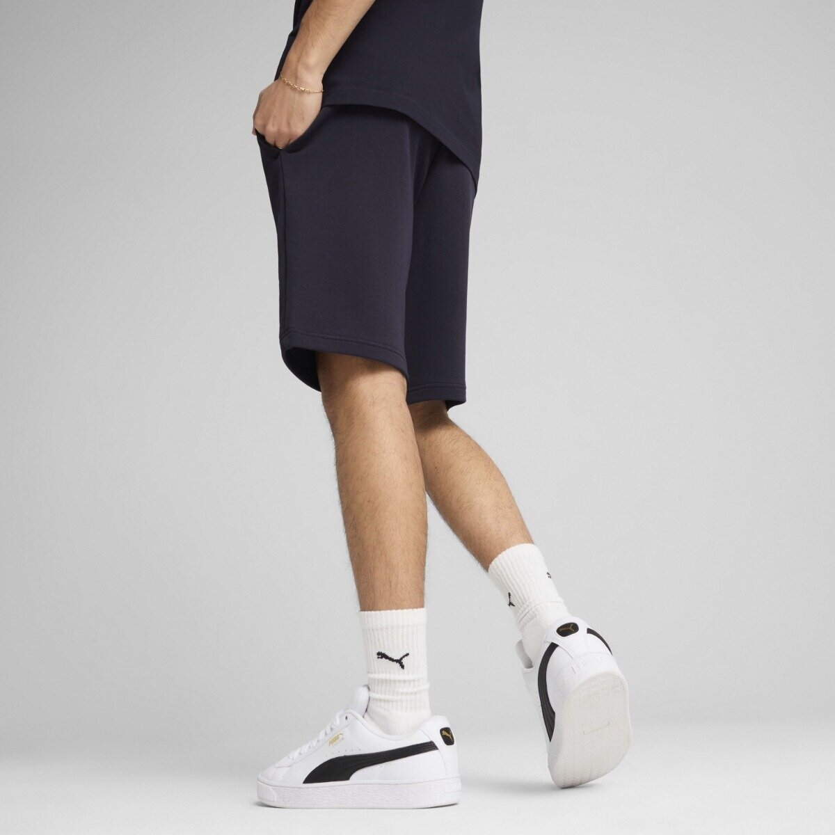 Шорты спортивные PUMA Essentials 10", размер M, синий — фото 1