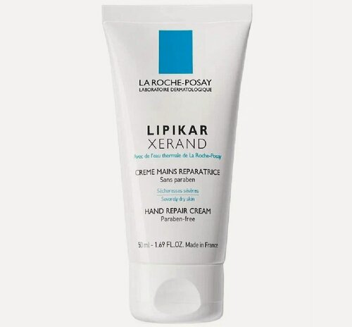 Изображение товара Восстанавливающий крем для очень сухой кожи рук La Roche-Posay Lipikar, 50 мл