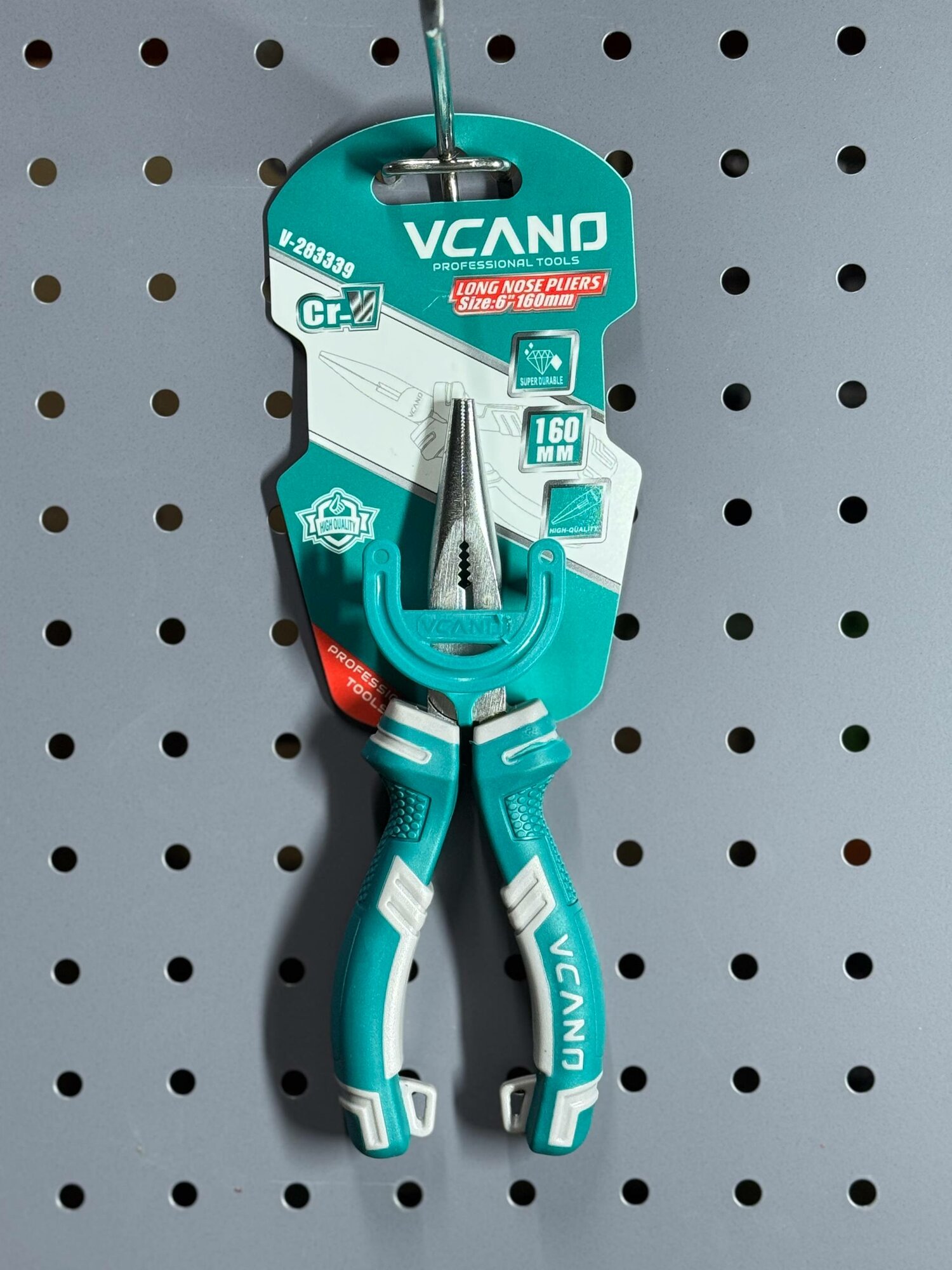 Плоскогубцы утконосы, 16 см VCANO