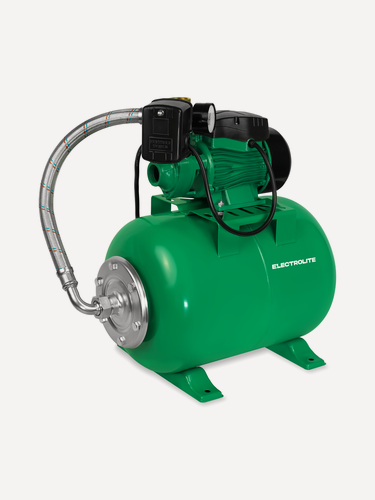 Изображение товара Насосная станция Electrolite PSV 450-24 ( 450Вт, 220В, Вихревой, 45м напор, 45л/мин, глубина всасывания 9м )