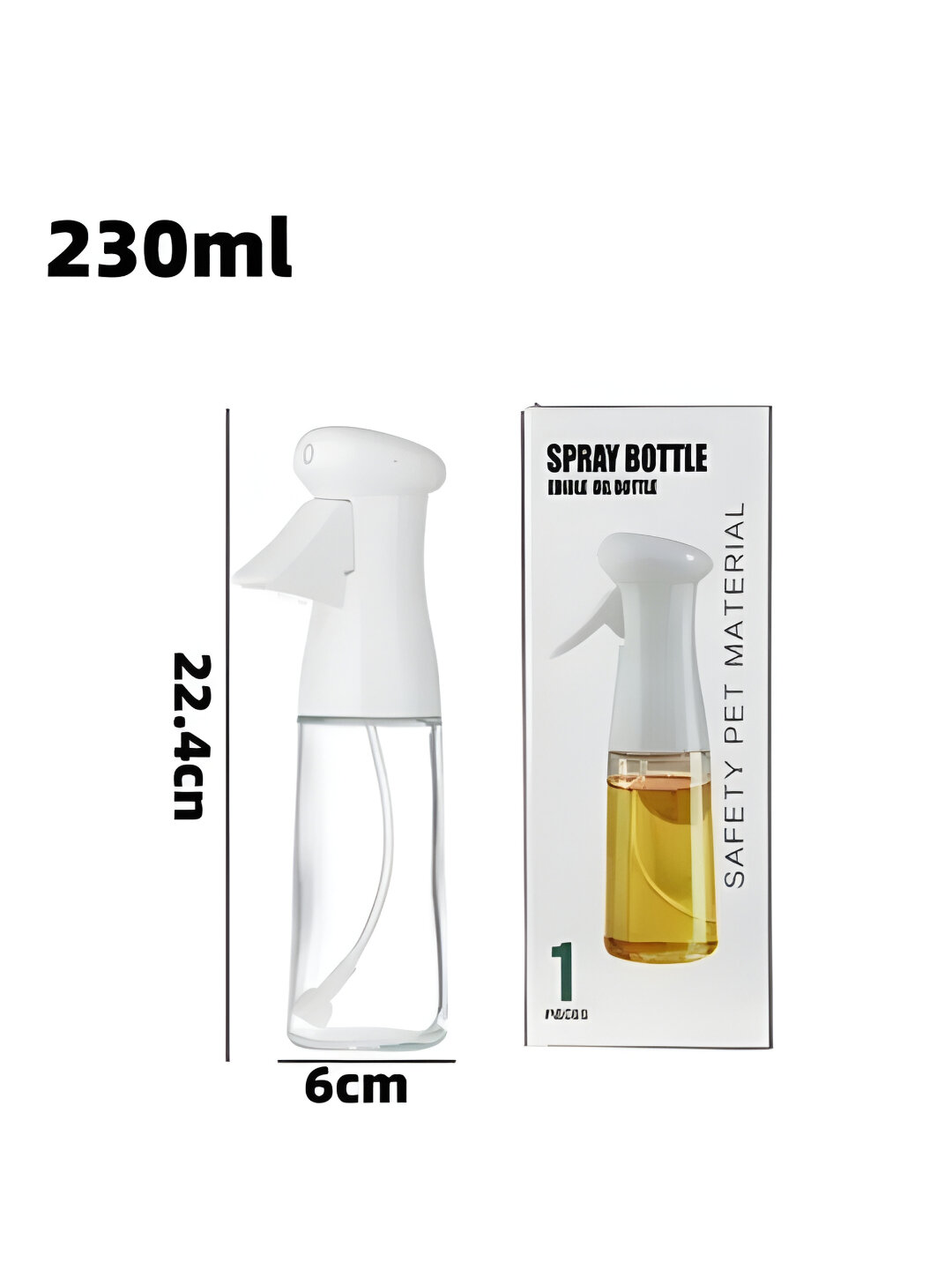 Распылитель для масла – мощная спрей-бутылка 230 мл — фото 1