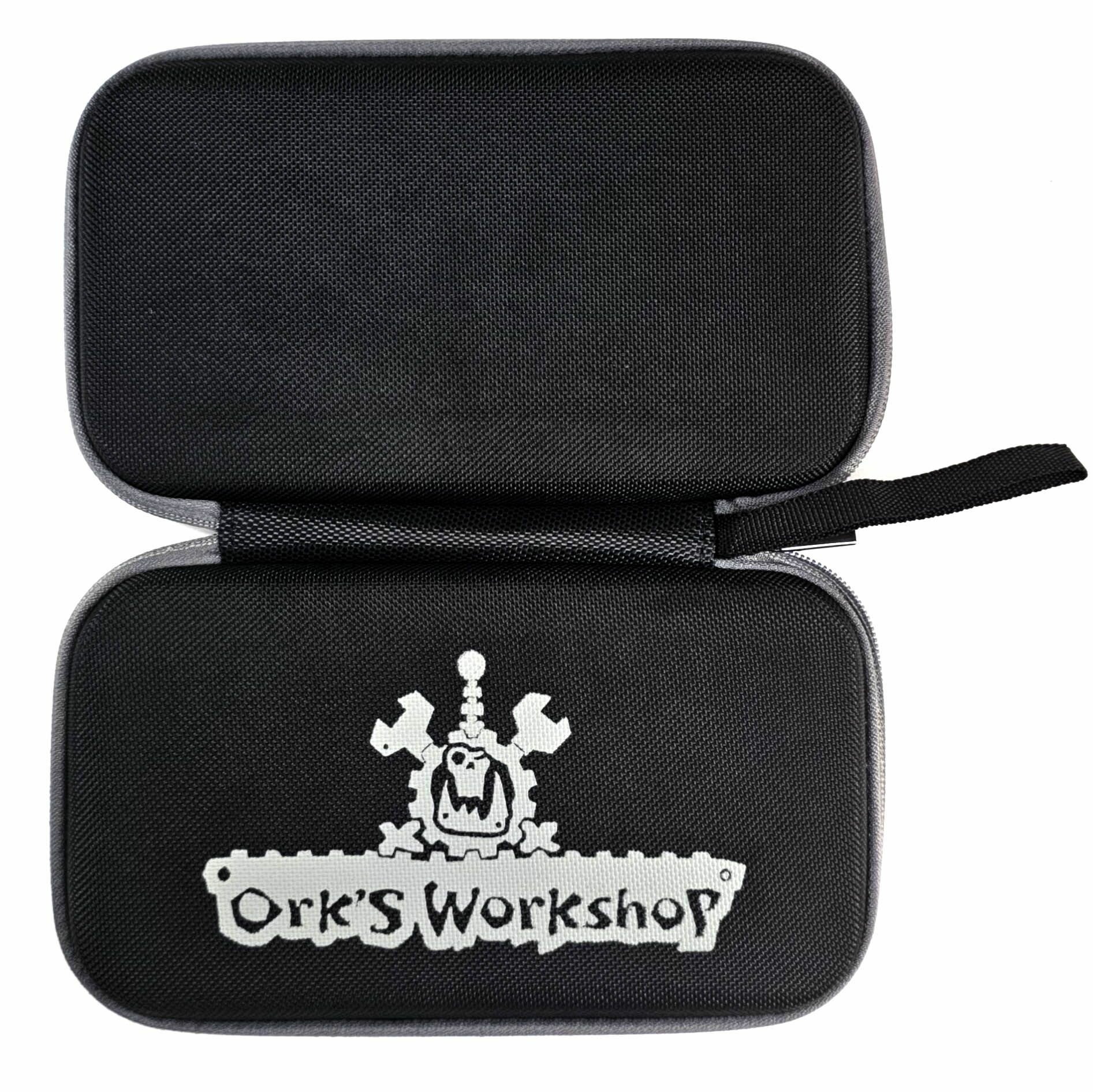 Кейс для инструментов Ork's Workshop Чёрный (серая молния, серая надпись)