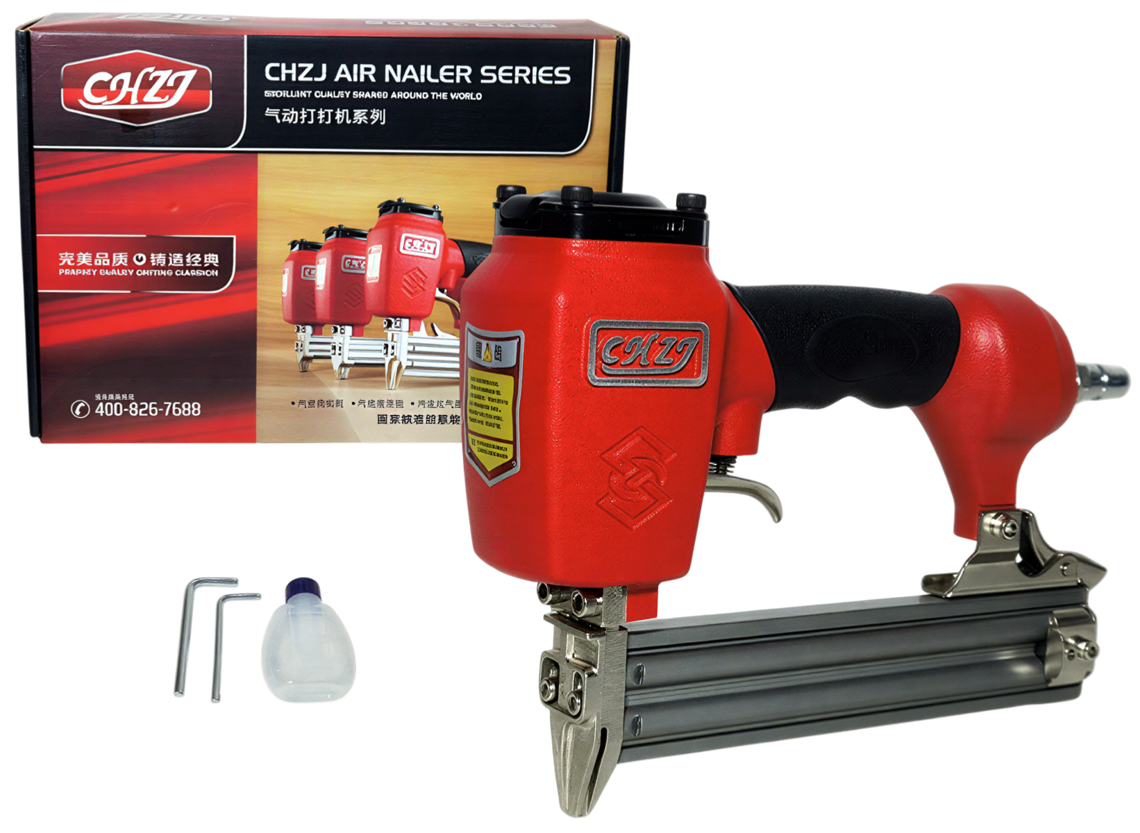 Пневматический степлер нейлер CHZJ P625B для отделочных работ