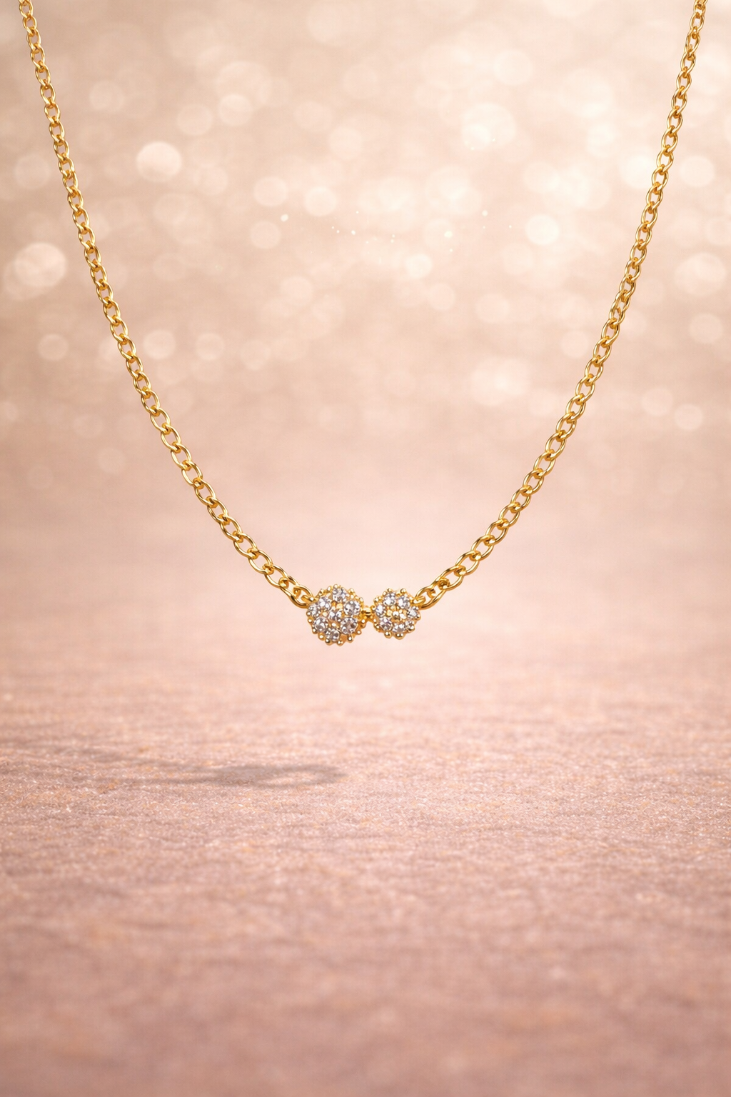 Цепь, 1 шт., длина 40 см, золотистый — фото 1